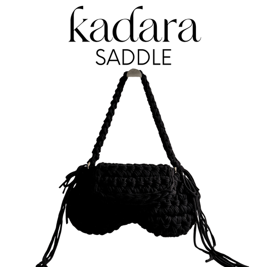 Kadara Saddle Bag - Black