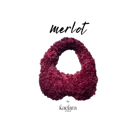 Fuzzy Alafia Bag - Merlot